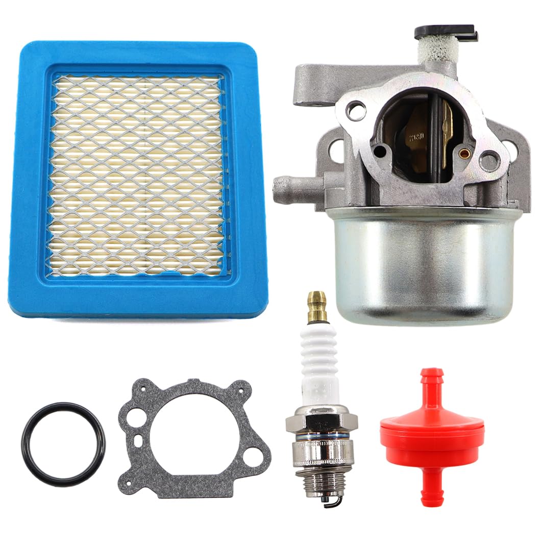 MCHNIC Carburetor with Air Filter Spark Plug for Briggs & Stratton Quantum 625 650 675 700 725 Series Engine 799866 794304 796707 790845 799871