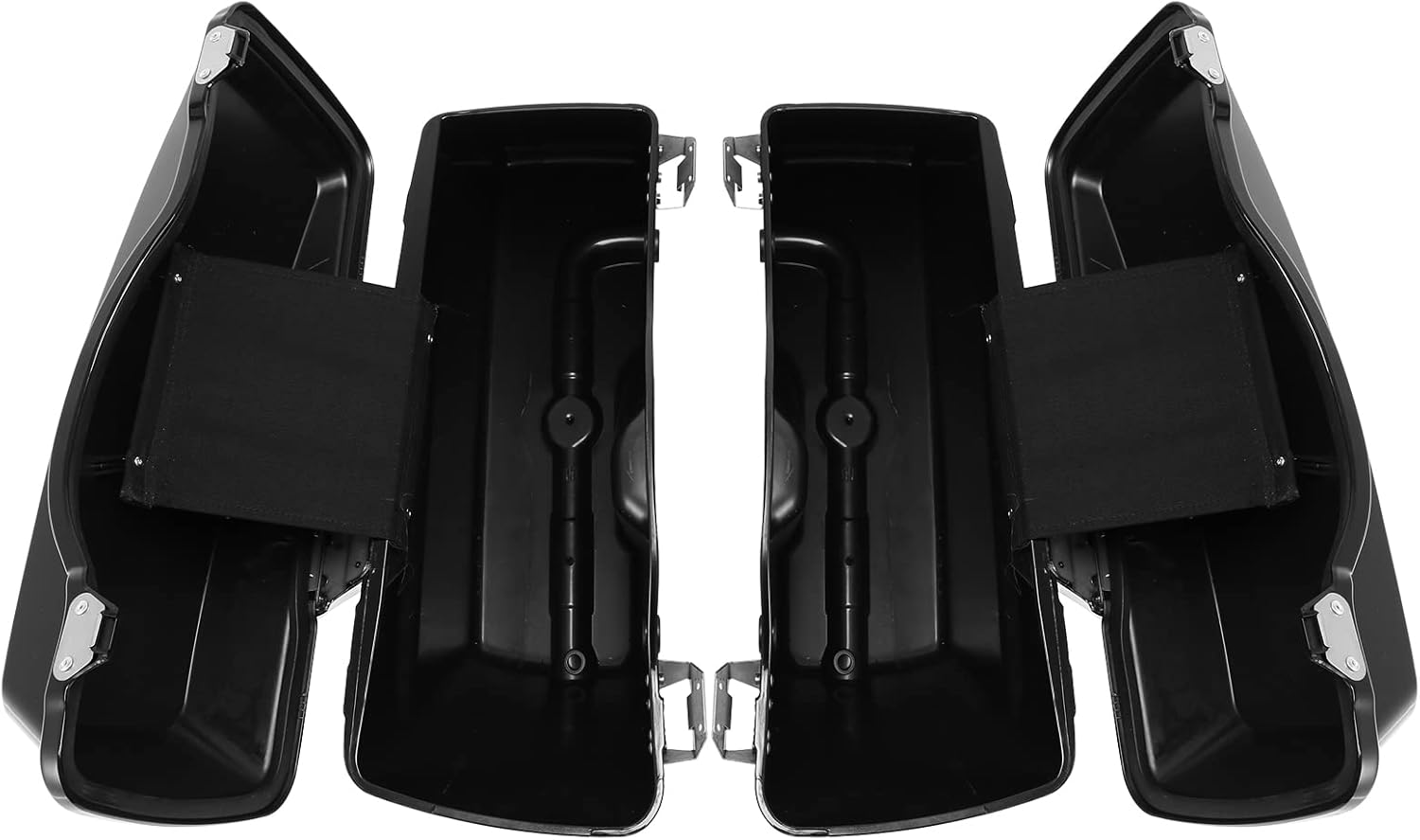 Green-L Hard Saddlebags Fit for Harley 1994-2013 Road King Street Glide Electra Glide Ultra Touring Models Luggage Saddle Bags