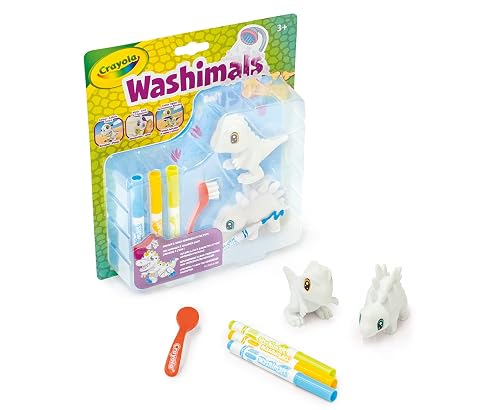 CRAYOLA - Washimals Dino, Kit de Recambio Dinosaurios, Juego y Regalo para Niños, a Partir de 3 Años, 74-7513