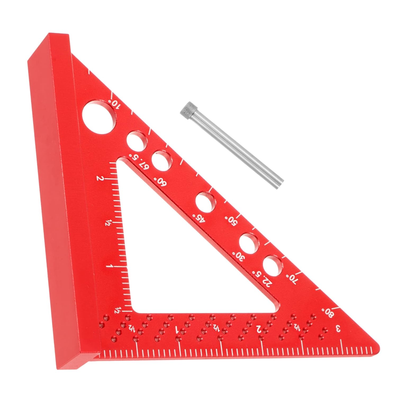 Woodworking Square Protractor Positioning Tool for Accurate Measuring Compact Angle Clamp for Carpentry and Engineering Applications