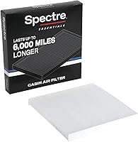 Vista 15 de Filtro de aire de cabina Spectre Essentials de K&N: Premium, vida útil 50 por ciento más larga: Compatible con modelos seleccionados de 2005-2017
