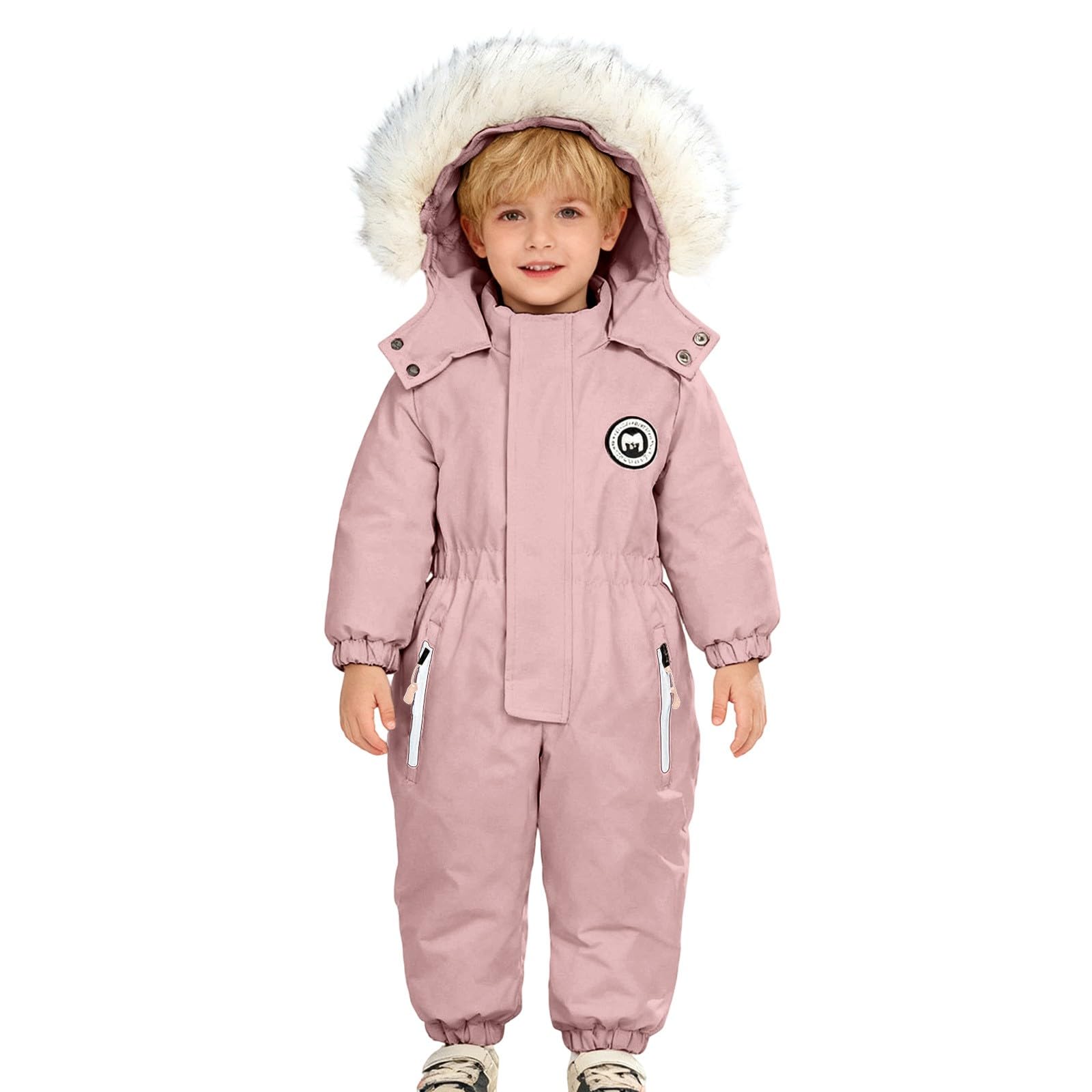Mono Térmico Invierno Bebé Niño Traje Nieve Acolchado Grueso Cálido Infantil