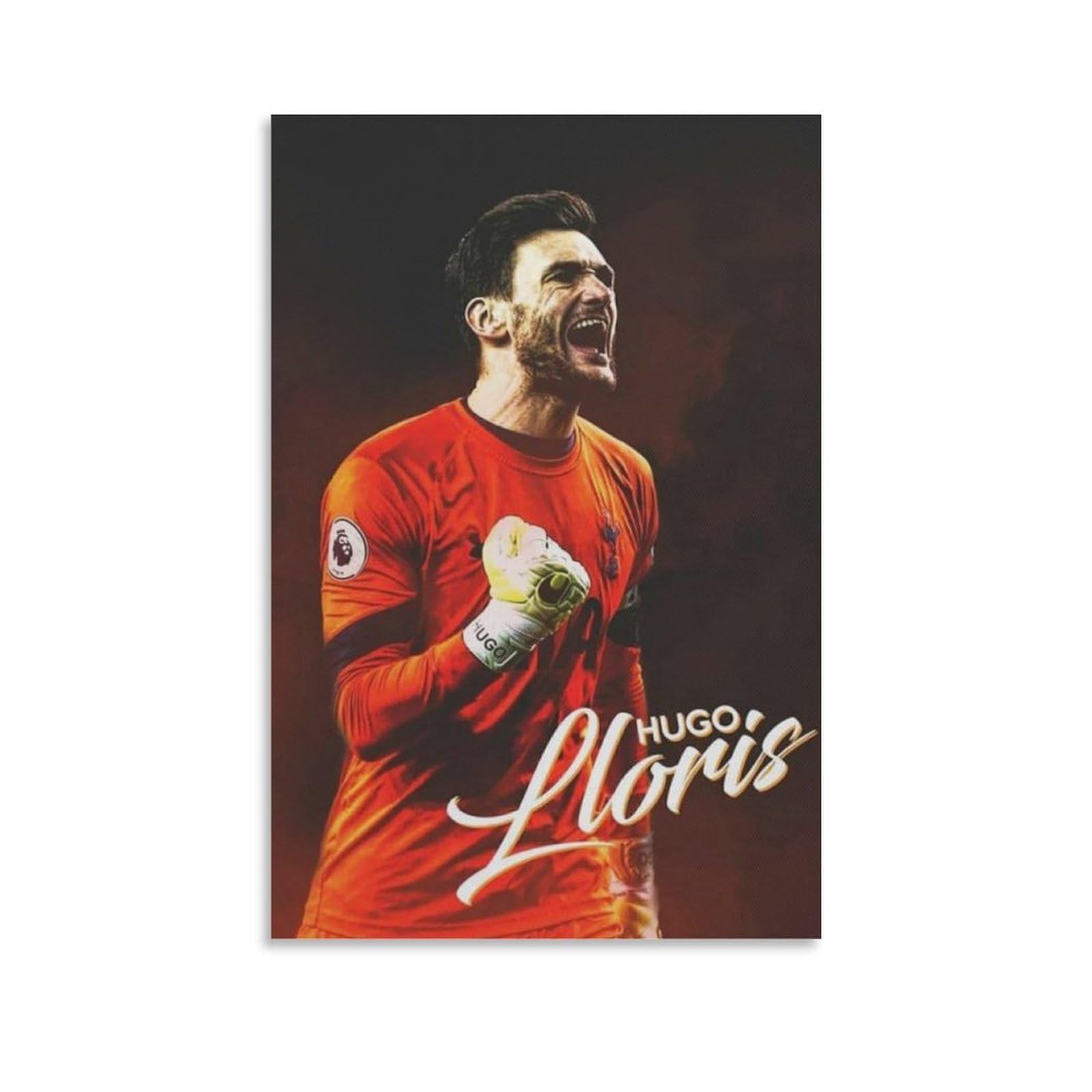 FCOIN Hugo Lloris Canvas Poster Wall Art Poster Scroll Canvas Painting Picture Living Room Decor Home 24x36inch(60x90cm)