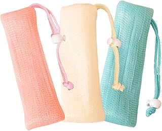 minkissy Bolsa De Sabão Em Barra Bolsa De Proteção De Sabão 3 Peças Bolsas De Sabão Multicamadas Bolsas De Espuma De Sabão Suportes De Malha De Sabão Bolsas De Sabão Esfoliante 6 68 X 2 55
