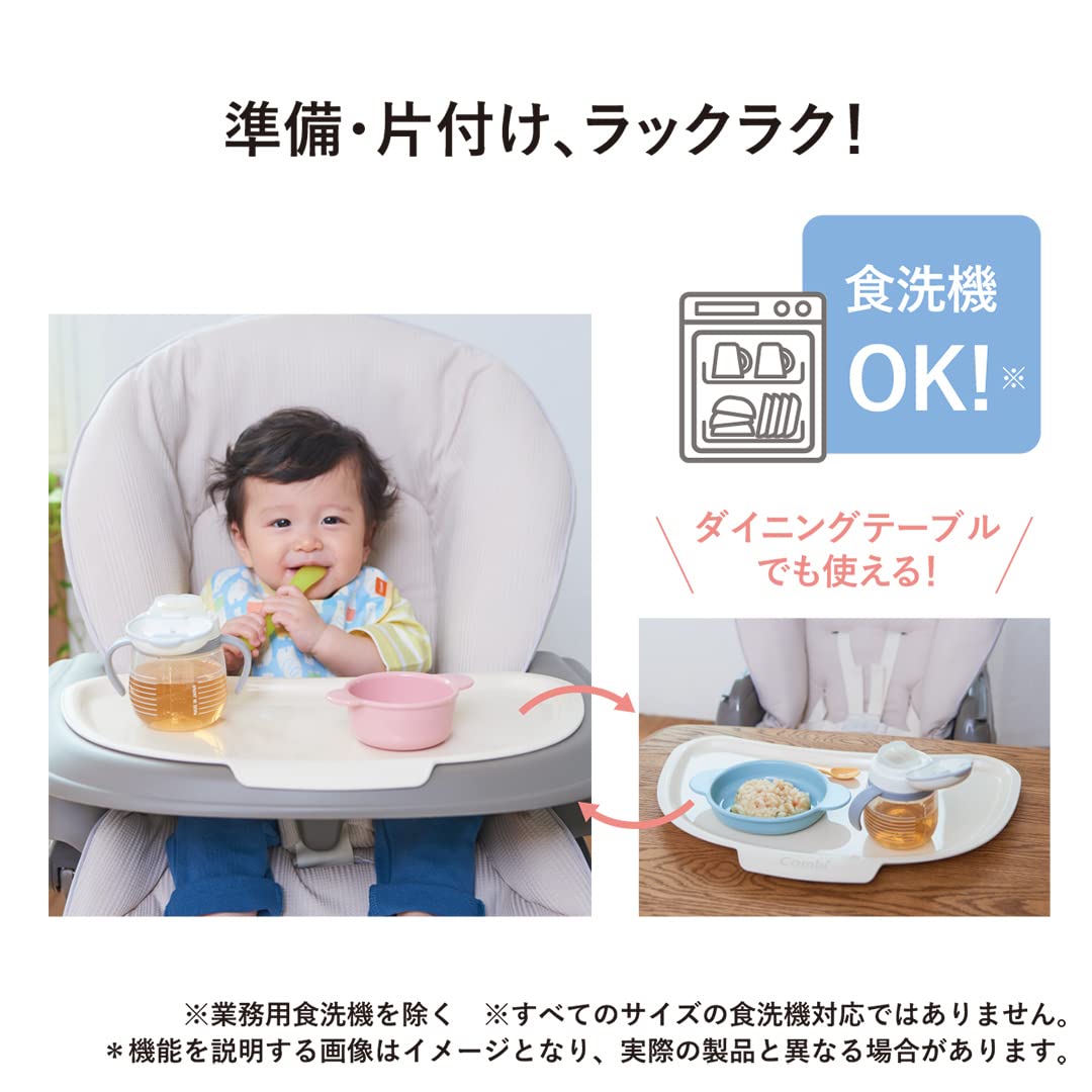 コンビ ネムリラ 手動（洗えるランチトレイ付き）ベビーチェア Amazon.co.jp: コンビ 洗えるランチトレイ ネムリラシリーズ用