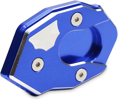 Miniatura 9 de Para Kawasaki para Z250 para Z300 Z800 para Z1000 SX ZX10R NINJA650 ZX6R Z900 Soporte lateral de motocicleta Placa ampliadora Soporte de apoyo