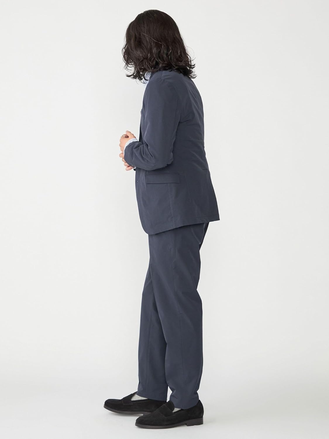 シップス] WEB先行 UVカット 防シワ 手洗い可能 2WAYストレッチ  