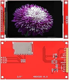 TFT LCD Screen Module, HD Color Screen Module, HDMI Screen Module, TFT 3.5inch SPI Serial 480 x 320 ILI9488 HD Electronic Accessories (Without Touch)
