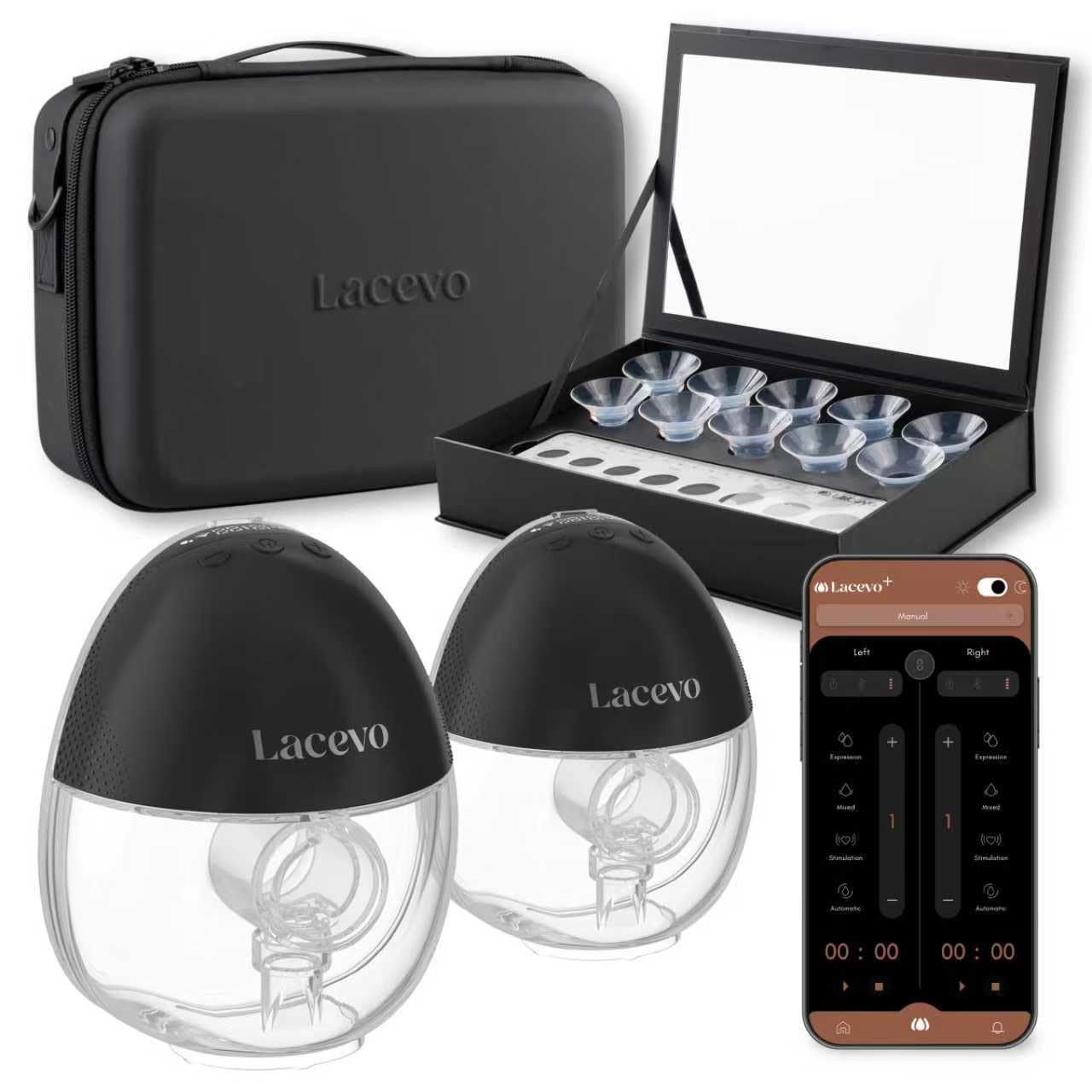 Amazon.com : LACEVO - S70 Hands Free Portable in-Bra Breast Pump