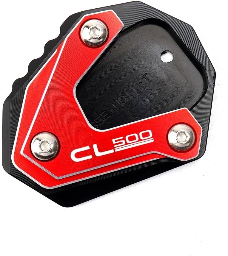 Motorcycle Foot Plate Pad for CL500 CL 500 2023 Motorcycle Accessories Aluminum Kickstand Foot Side Stand Enlarger Pad Wheel Tire Valve Caps