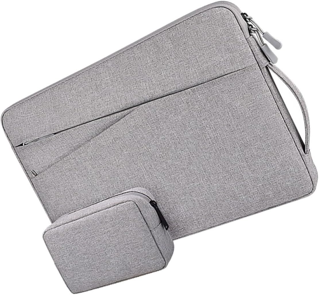 2 Pcs Laptop Sleeve Bag Polyester Waterproof Portable for Professionals