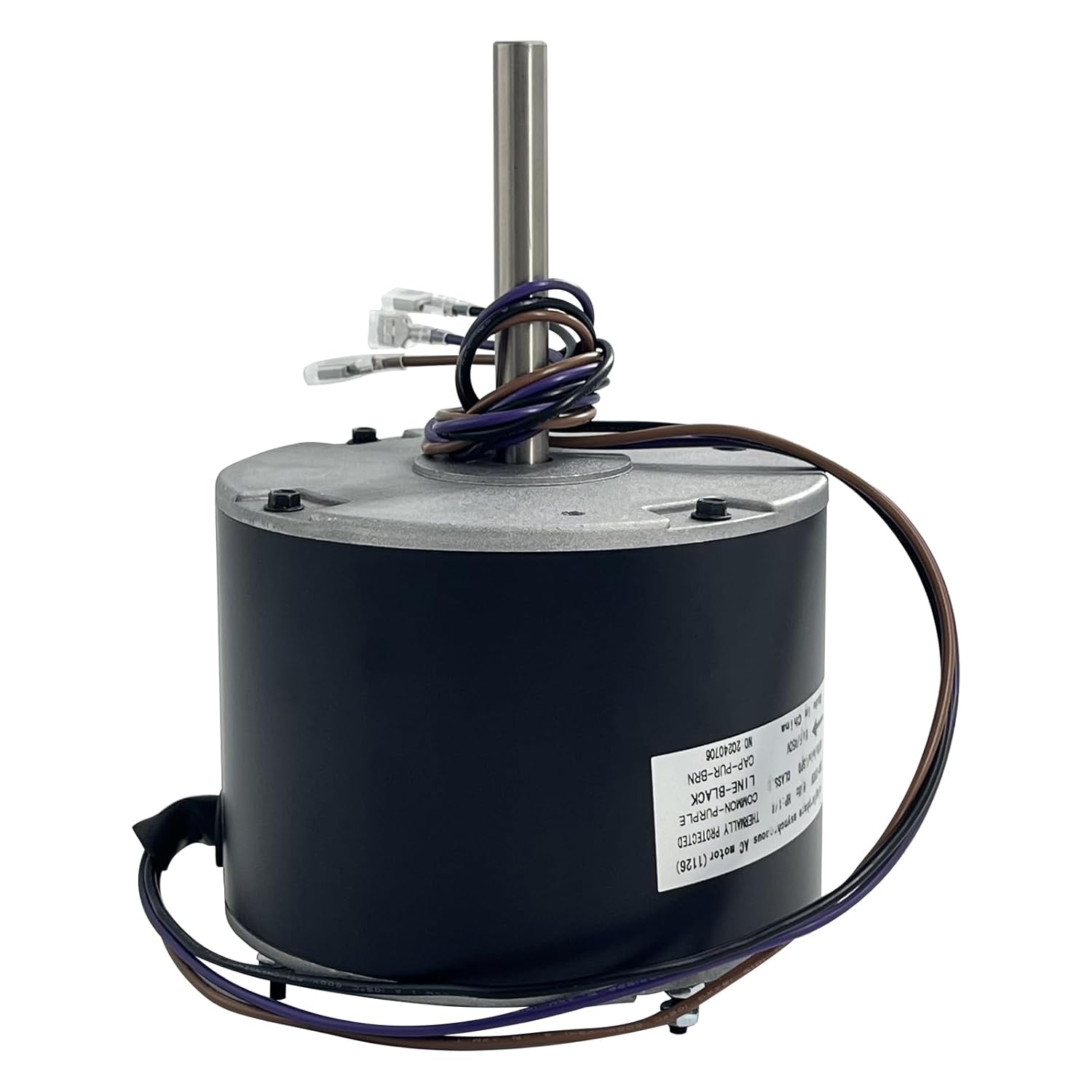 0131M00061SP 1/4 Hp Condenser Fan Motor Compatible with Goodman Condenser Fan Motor Zongshan Broad-Ocean YDK-180S84062-01 1.5 Amps 830 RPM, 1-Speed,Replaces Amana Janitrol P/N: 0131M00014PS
