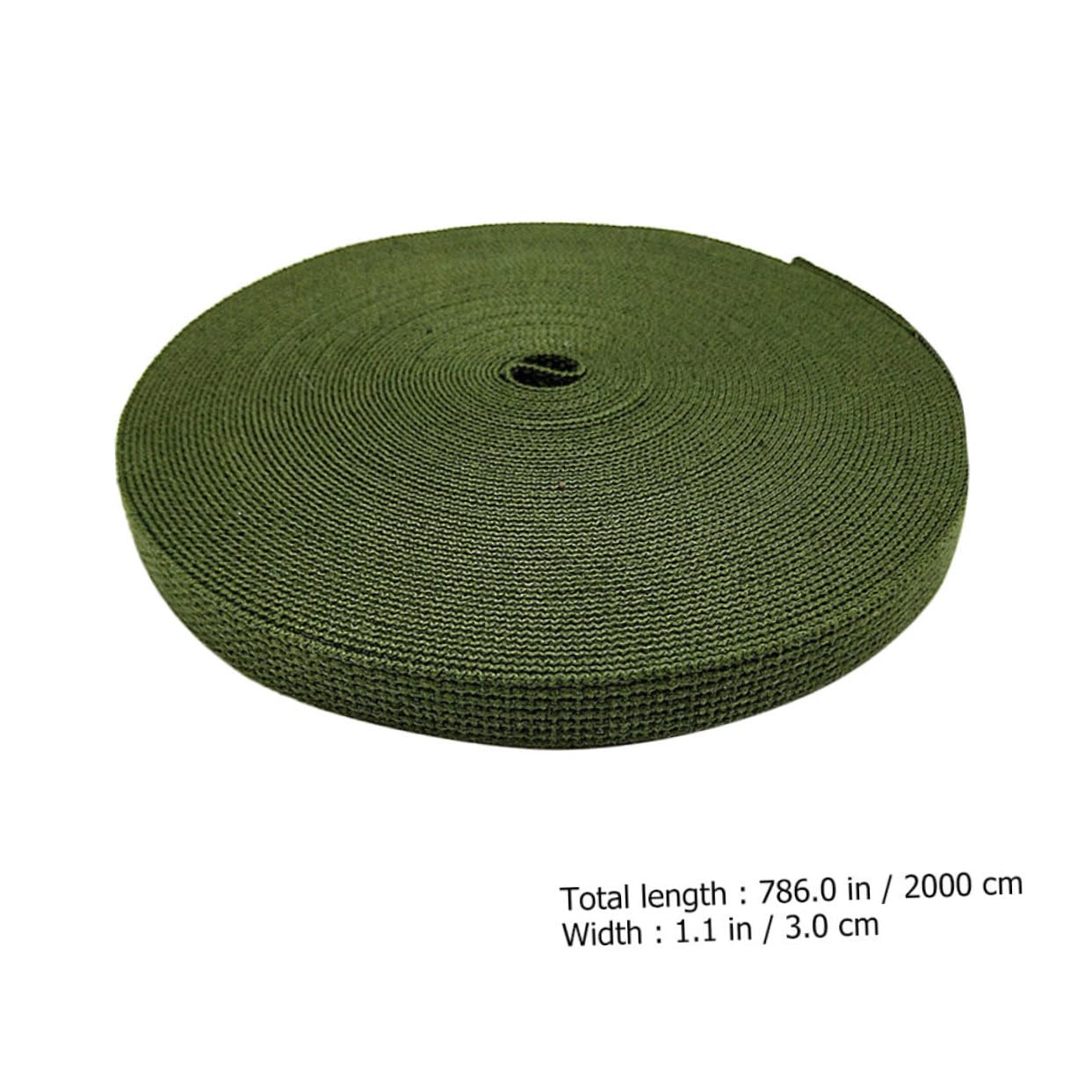 Abaodam Gartenbaum Bindeband Baumstützgurt Pflanzenbinder 3cm Breit 2mm Stark 20m Lang Canvas Baumgurt zur Baumbefestigung und Pflanzenschutz im Garten