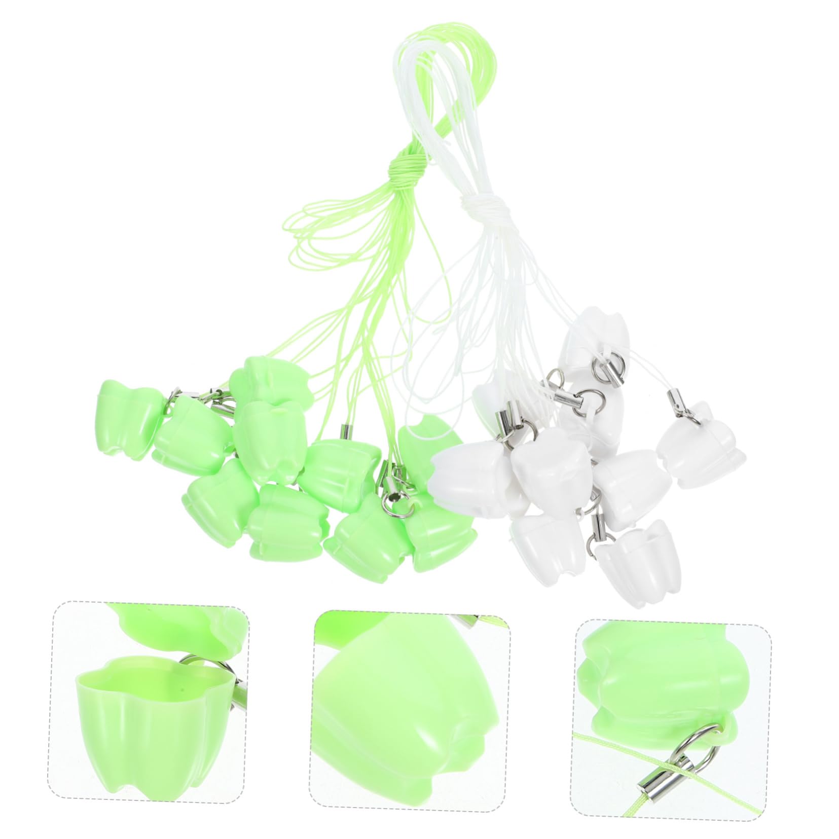 ibasenice 80 Piezas caja del hada los infantiles originales originales niños bebe bolsas regalo plástico porta para niños portadientes