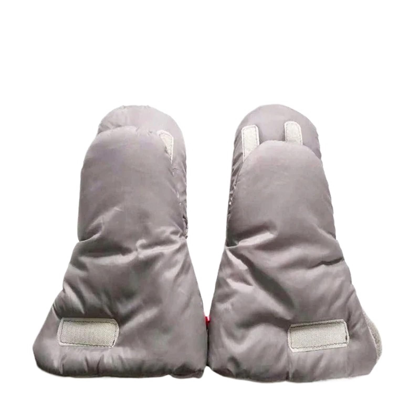 Guantes de Cochecito Cochecito de invierno, saco mano, carrito, cochecito, funda forro polar piel cálida, bolso, guante, accesorios for(Gray)