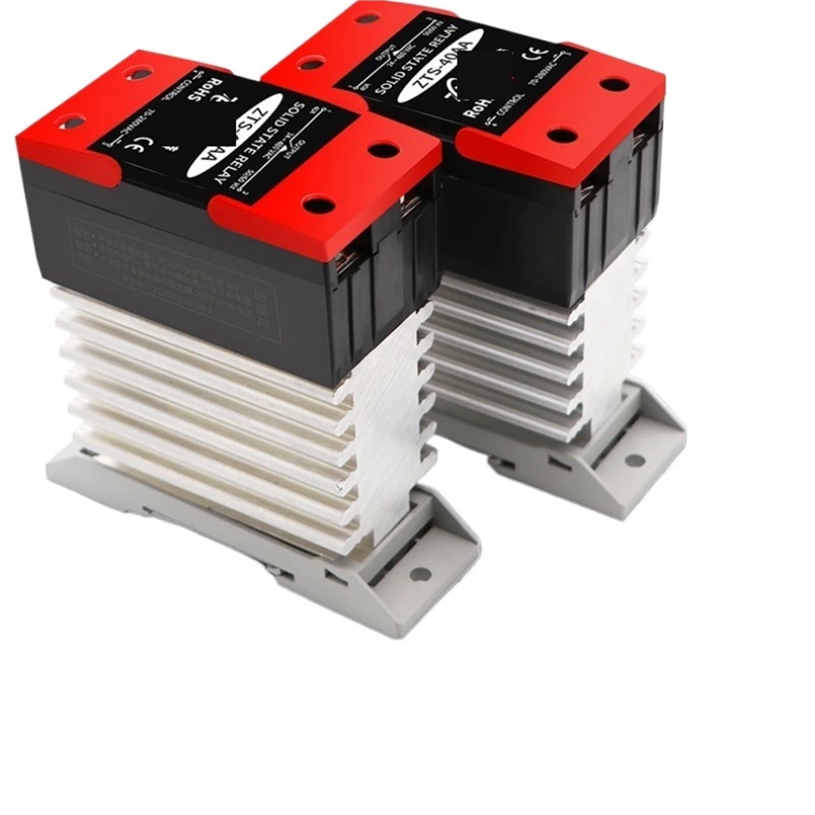Relais statique SSR-25AA monophasé avec radiateur intégré pour contrôle AC-AC 280V 480V