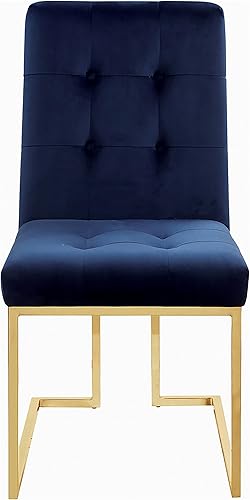 Miniatura 15 de Coaster Home Furnishings Cisco 192494 - Silla auxiliar de comedor tapizada de terciopelo cromado (juego de 2)