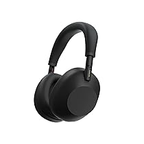 Sony WH-1000XM6 Cuffie wireless Premium con cancellazione del rumore, audio Hi-Res, massimo comfort, design pieghevole, custodia resistente, batteria da 30 ore, iOS e Android – Black