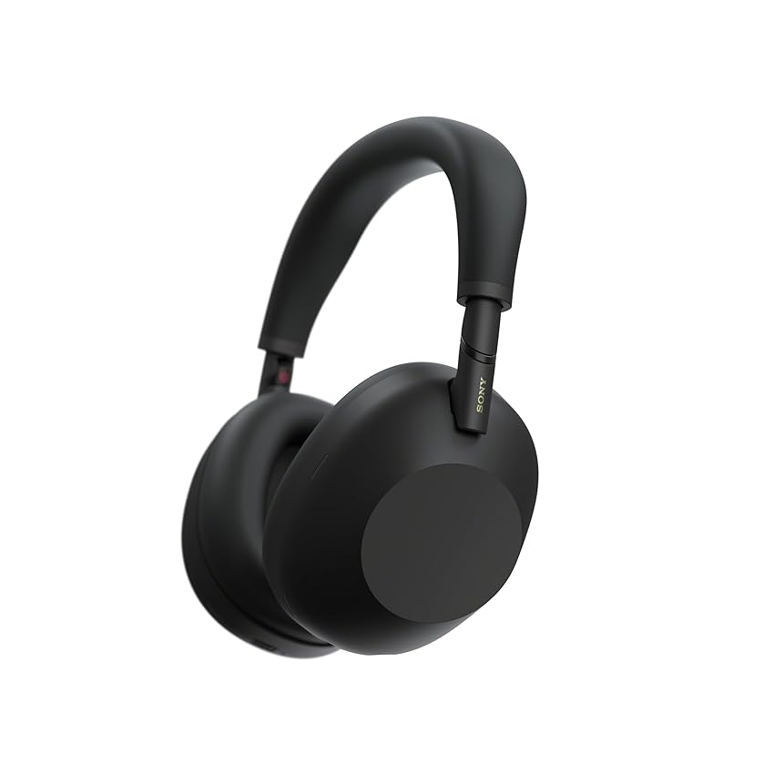 Sony WH-1000XM6 Cuffie wireless Premium con cancellazione del rumore, audio Hi-Res, massimo comfort, design pieghevole, custodia resistente, batteria da 30 ore, iOS e Android - Black