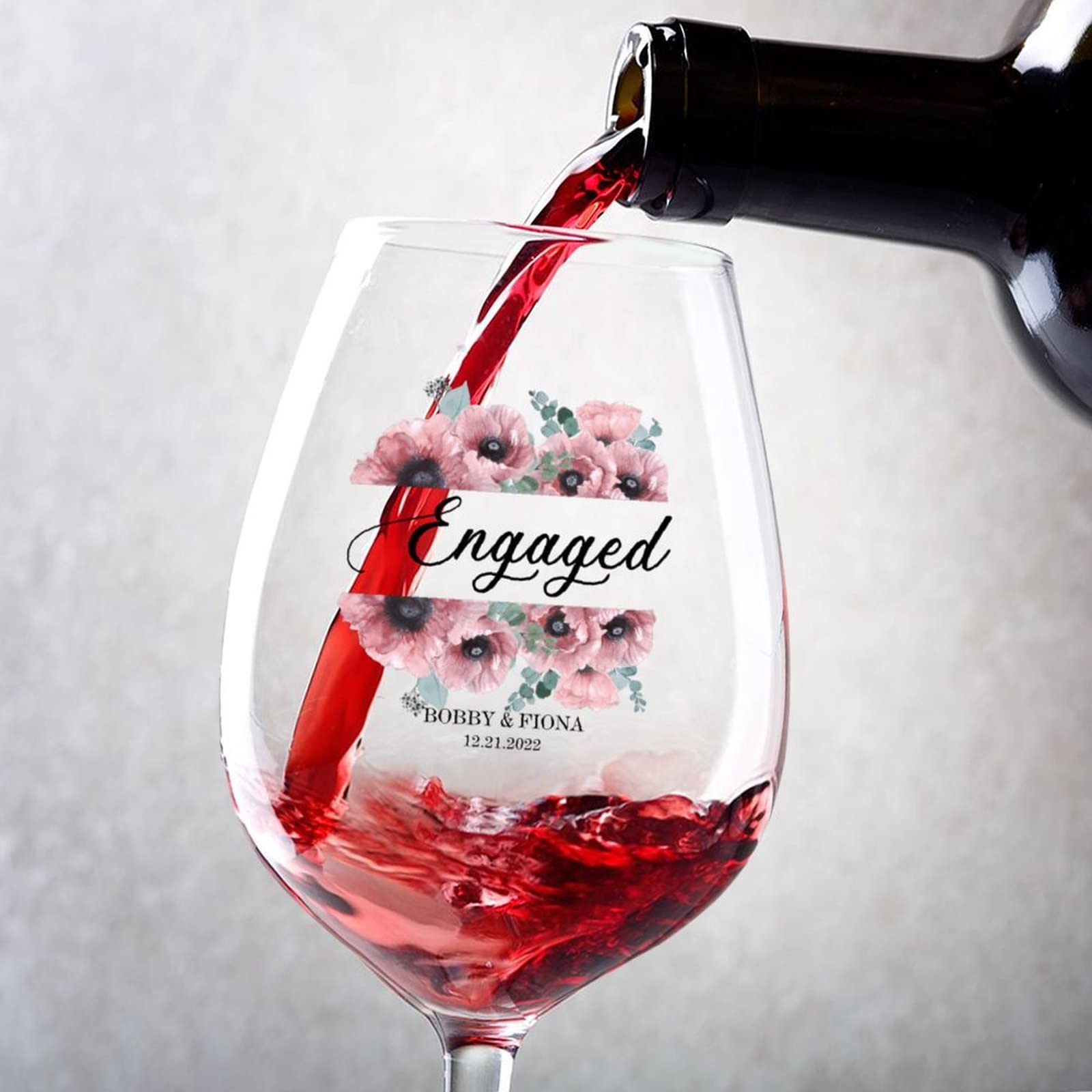 Verres à vin rouge créatifs pour sublimer votre Saint-Valentin en tête-à-tête