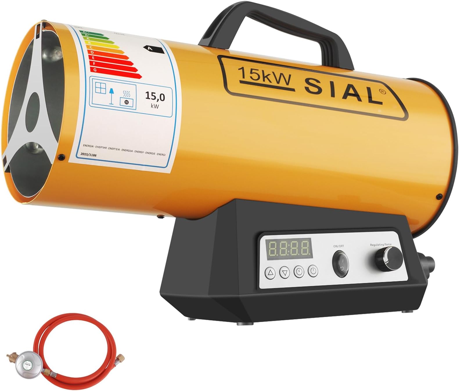 Draper Jet Force Propane Space Heater | 15kW Portable Heater | 50000BTU ...
