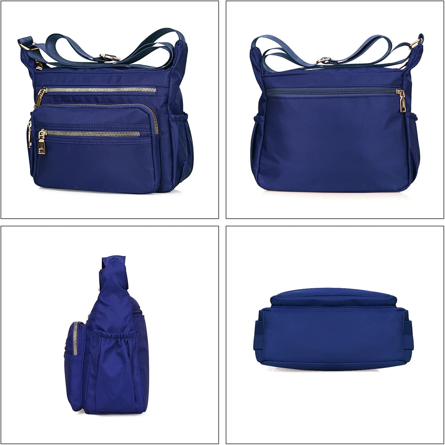 NOTAG Nylon Crossbody Bags for Women Small Waterproof Cross Body Handbag Mutilpockets Shoulder Bags Lightweight Travel Purses - Image 4