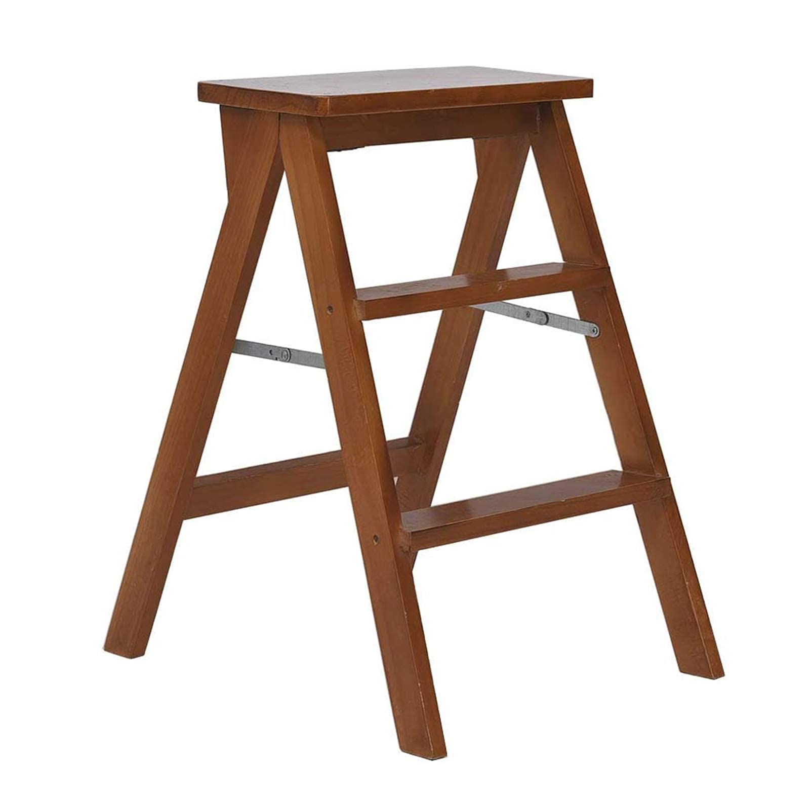 Silla de escalera de 3 pasos para alcanzar estantes altos en cocinas y salones ordenados