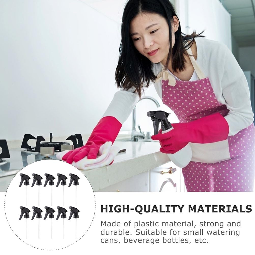 10 Sprühflaschen Düsen Set - Verstellbare Aufsätze Für Verschiedene Flaschen