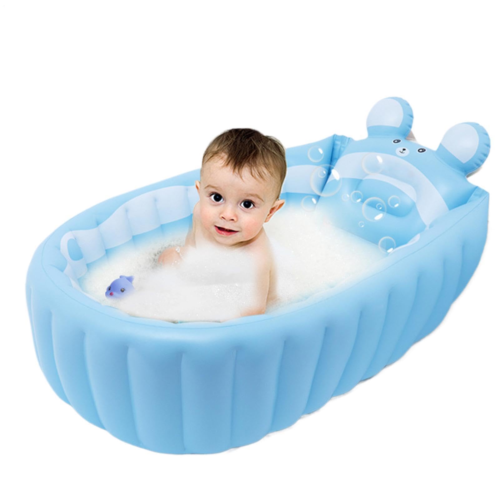 Baignoire gonflable pour tout-petits - Portable et pratique - Baignoire