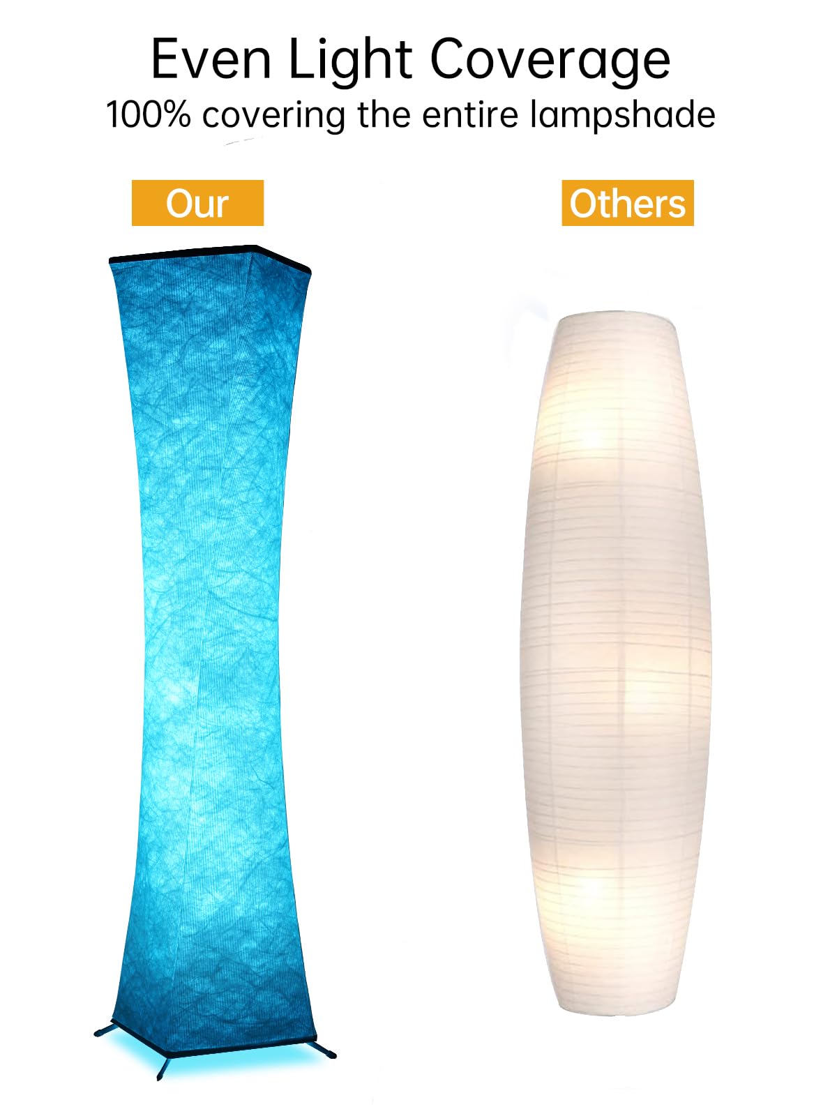 Lampada da Terra LED da Soggiorno Dimmerabile, Piantana Intelligente RGB Moderna, Lampada da Terra con Telecomando, Tessuto, Lampada da Terra Bianca per la Camera da letto, Sala Giochi, 156cm
