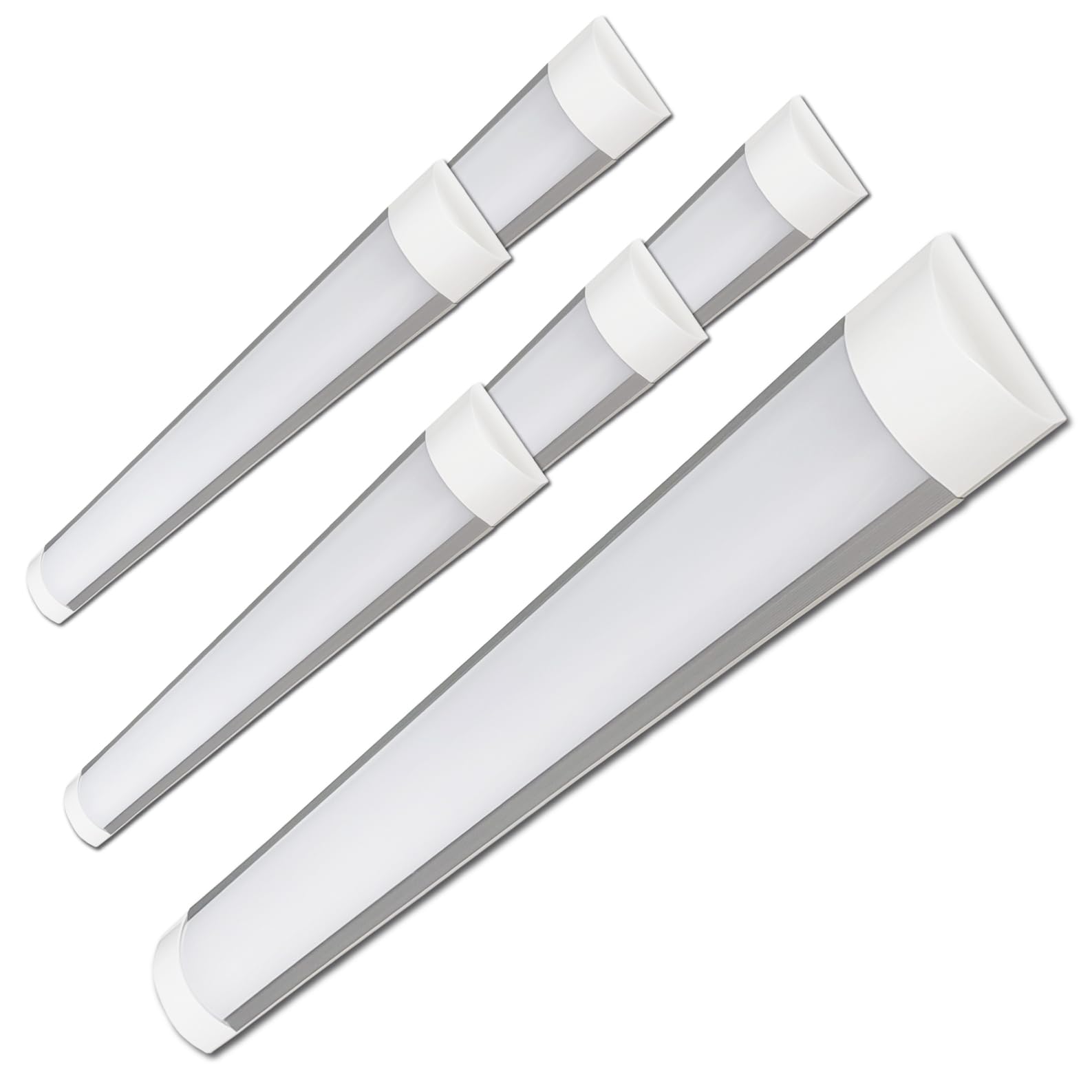 Amazon.com: Paquete de 6 luces LED 3CCT de 2 pies de 20 W, 2000