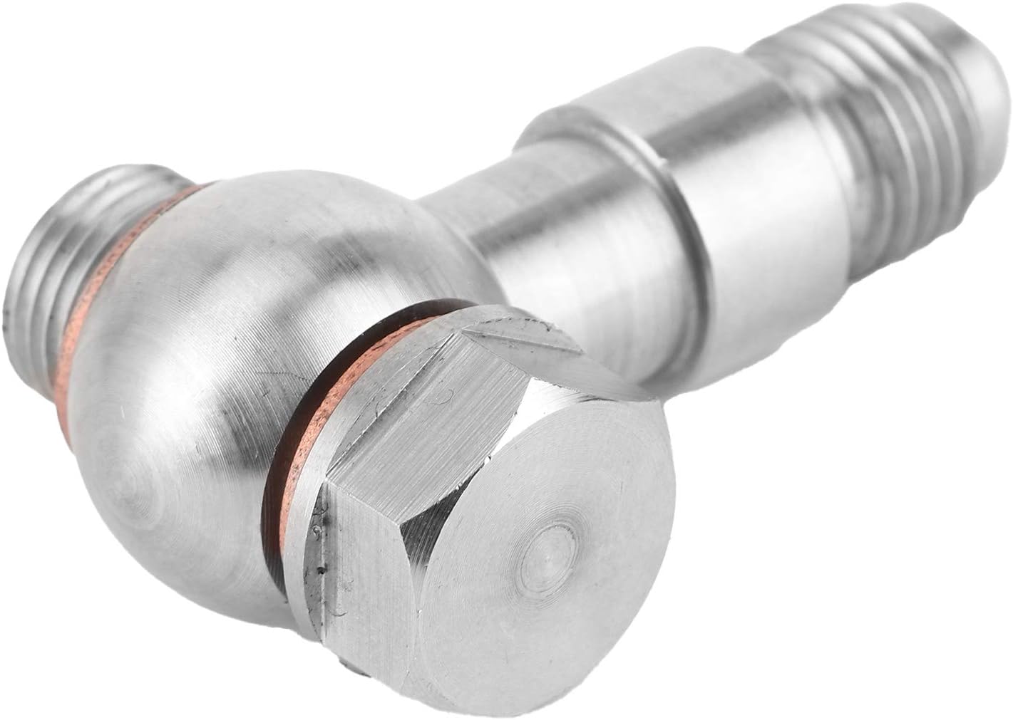 M11x1.0 to 4AN Turbo Oil Feed 1.0mm Restrictor Mild Steel Fitting for GT2871 GT3071R
