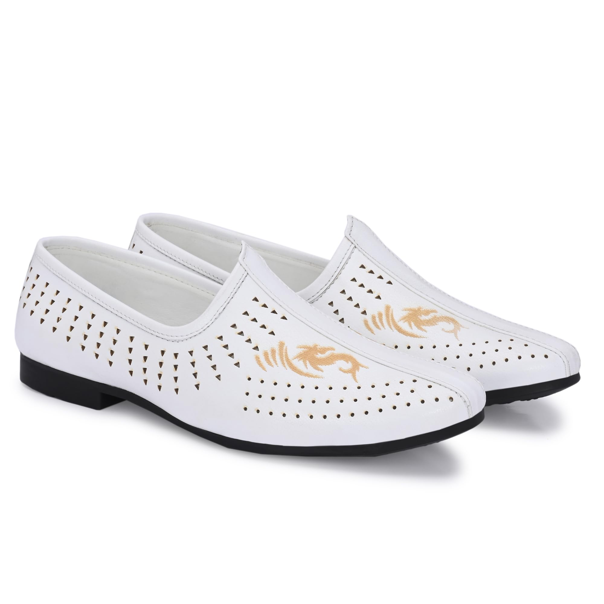 Cool Vintage Rajasthani Jutis for Men Mojaris for Men Nagra for Men-image-20