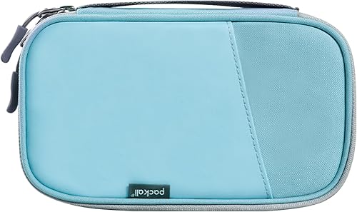 Miniatura 8 de pack all Estuche para lápices, estuche portátil con cremallera, bolsa compacta de artículos de papelería, bolsa de maquillaje, bolsa para lápices