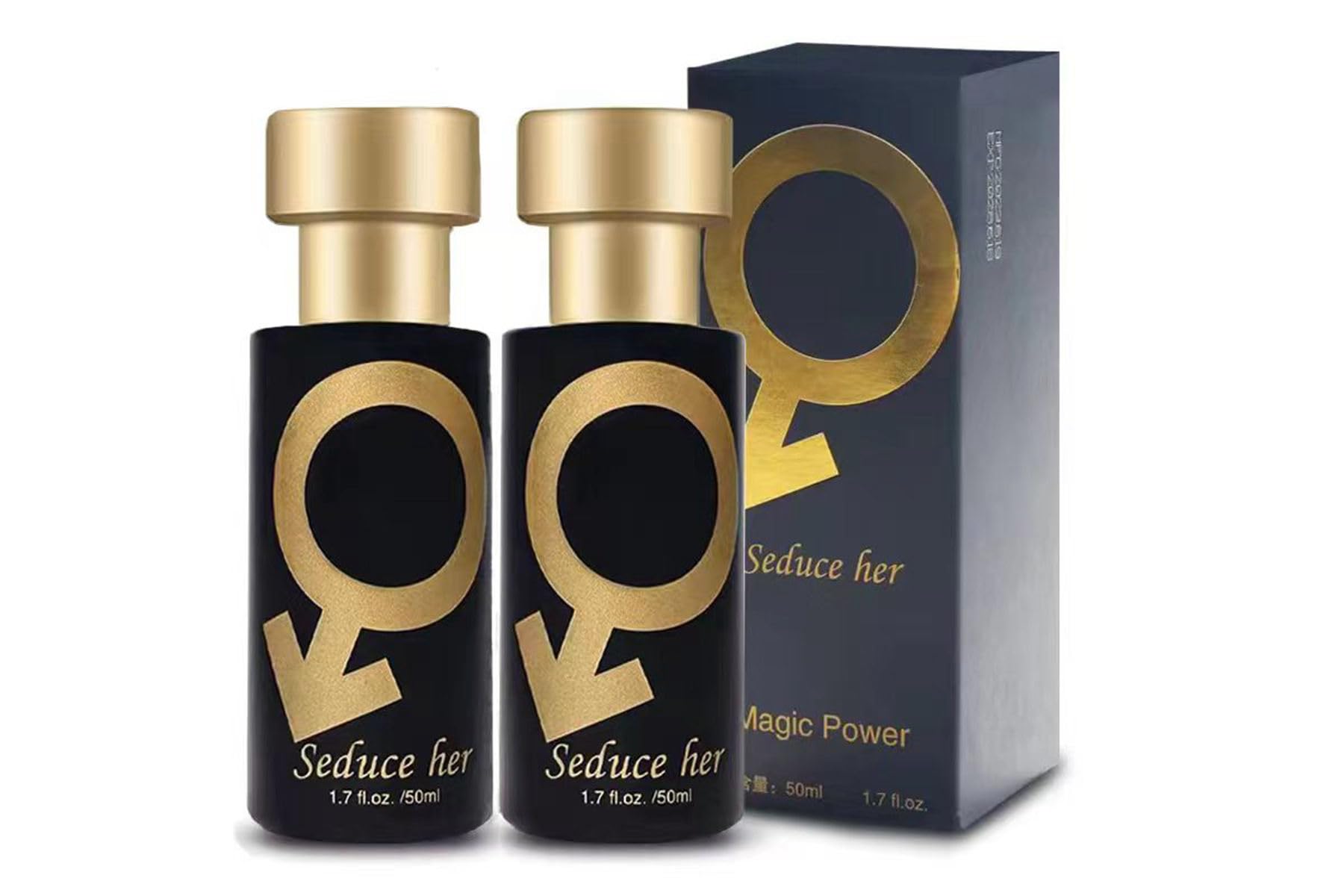 Cologne - Pheromone Perfume for Men to Attract Women (black)