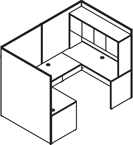 Miniatura 5 de Lorell LLR90257 Paneles de tela gris