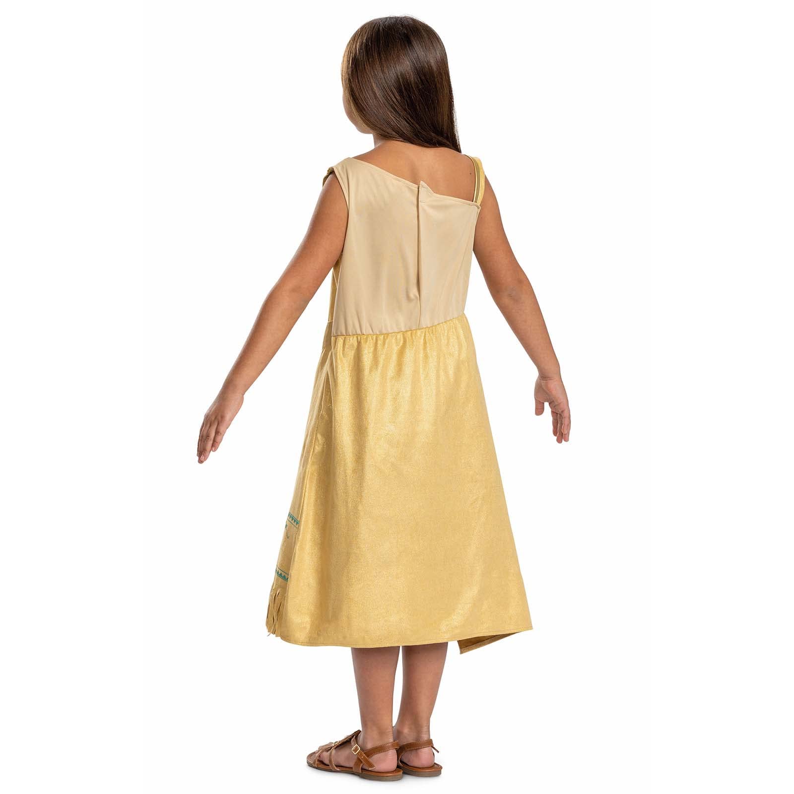 Disney Officiel Déguisement Deluxe Pocahontas Fille, Déguisement Indienne Fille Disponible en Tailles S et M