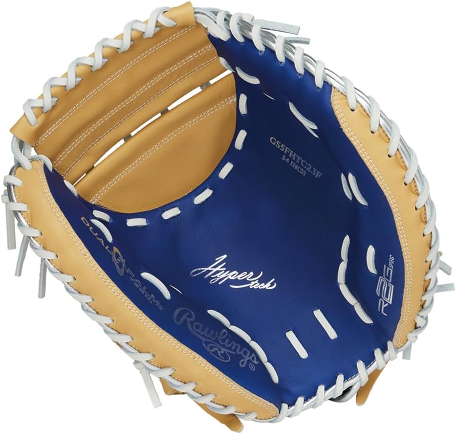 Rawlings GS5FHTC23F Baseball Glove Softball Boys Only Hyper TECH Colors for Men GS5FHTC23F Catcher's Glove 34"