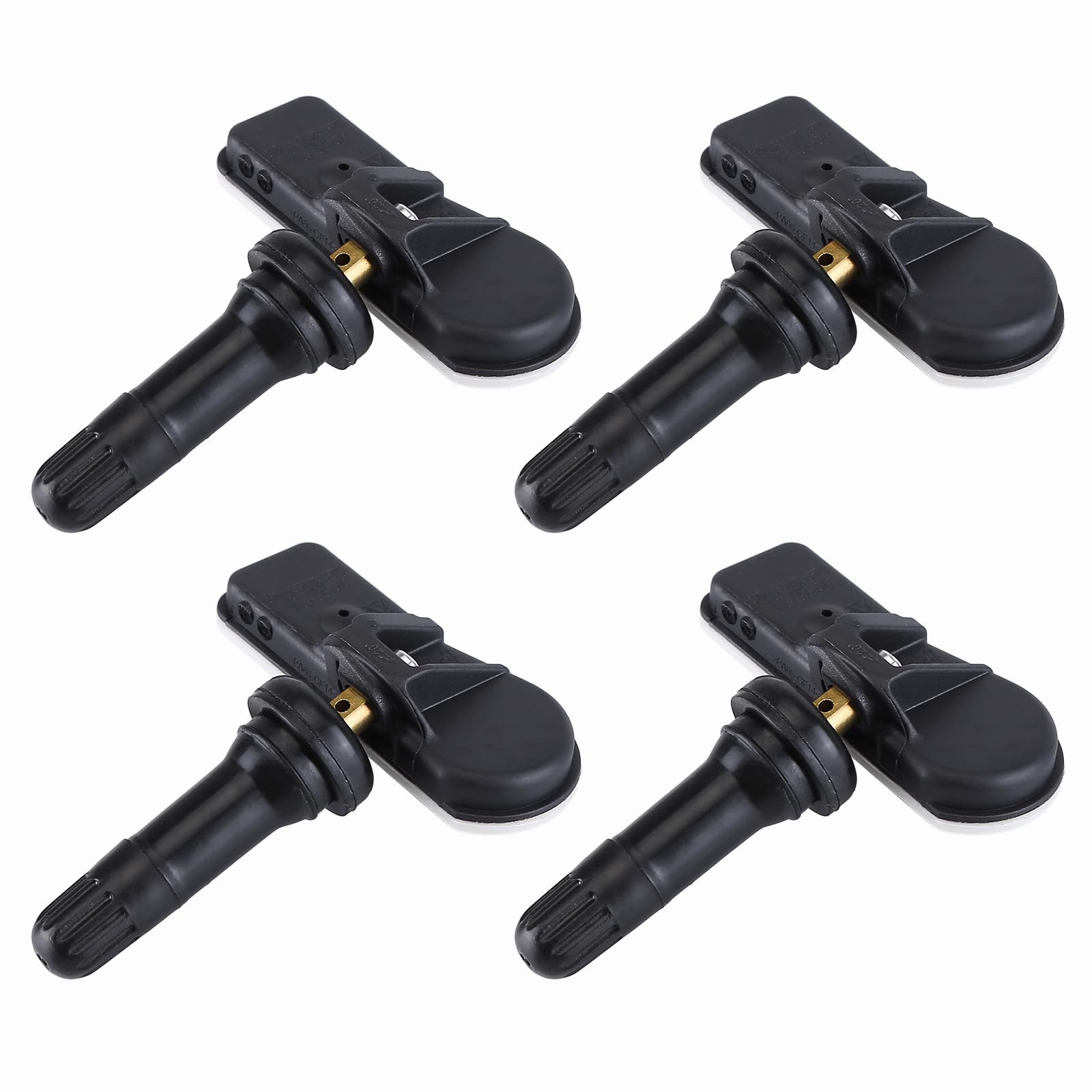 4PCS Radsensor vorne und hinten Reifendrucksensor Kompatibel für Hyundai i20 iX35 Santa Fe Sonata VII Tucson RDKS RDK Sensor Reifendruckkontrollsystemor TPM226 TXS152 52933C1100 52933C8000