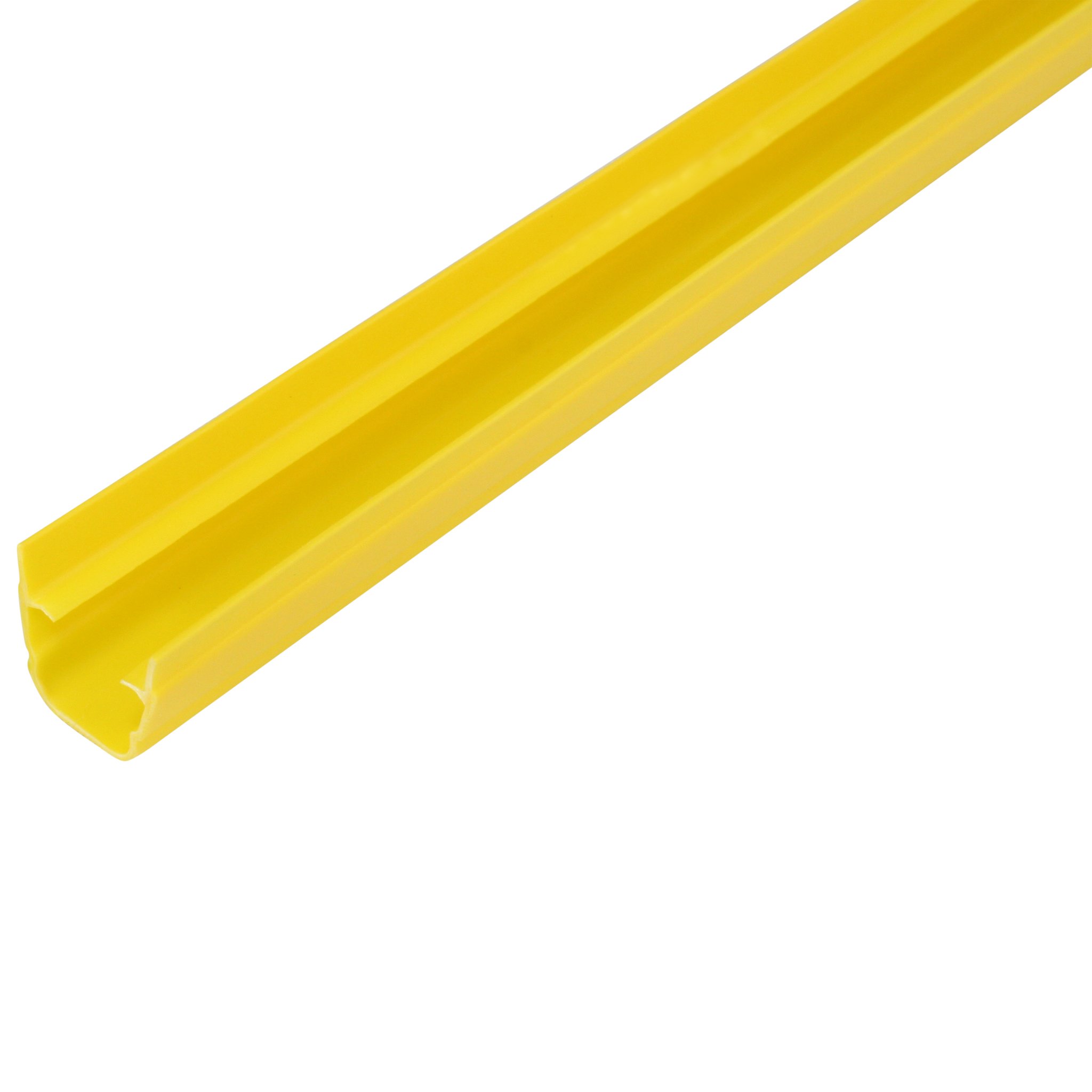 Profil Nut 8 jaune 10x1m pour sécuriser vos espaces de bricolage