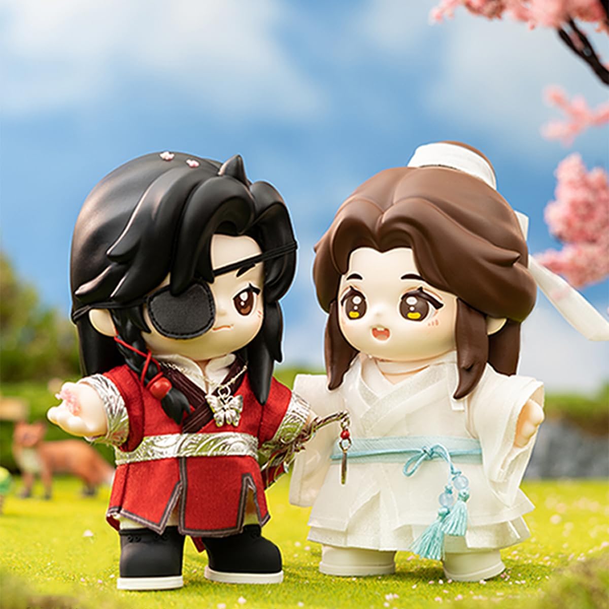 Heaven Official's Blessing Plush Doll,Cute Plush Huacheng Xielian Tian Guan Ci Fu Hua Anime Cartoon Character Dolls Figure (Hua Cheng)