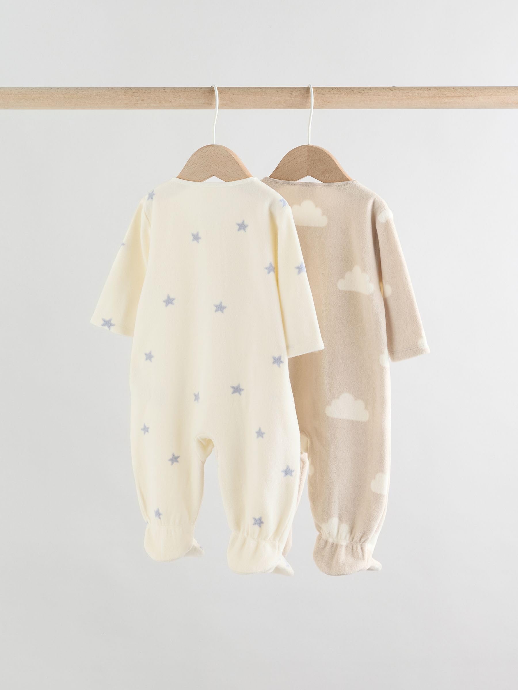 NEXT Bébé Dors-Bien en Micro-Polaire avec Fermeture zippée Double-Sens, Lot de 2