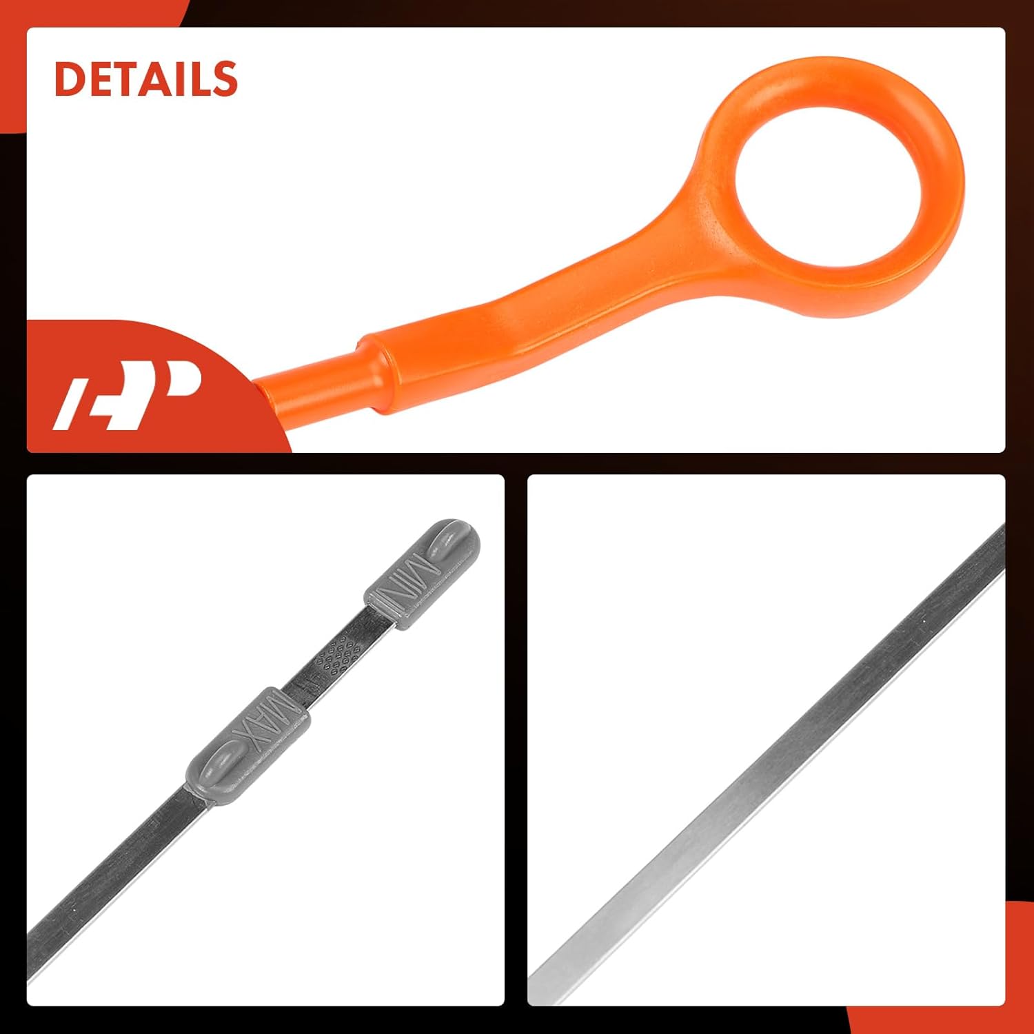 A-Premium V8 4.2L Engine Oil Dipstick Compatible with Volkswagen Touareg 2007-2009 & Audi Q7 2007-2010, A6 Quattro 2006-2011, A8 Quattro 2006-2010, Engine Oil Measuring Rod Dip Stick