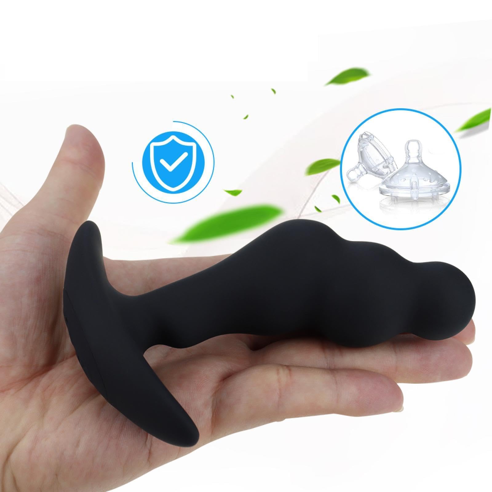 Vibreur Vibromasseur Anal Butt Plug 10 Vitesses Perles Anales Vibrateur Anal Butt Plug Masturbateur Sex Machine Femmes Masturbation Hommes Butt Plugs Sex Toy Pour Adulte
