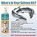 Premium Wild Alaskan Salmon Oil for Dogs and Cats ★ All-Natural Omega-3 Food Supplement ★ Over 15 Omega's ★ EPA - DHA Fatty Acids ★ Natural Astaxanthin - Vitamin D