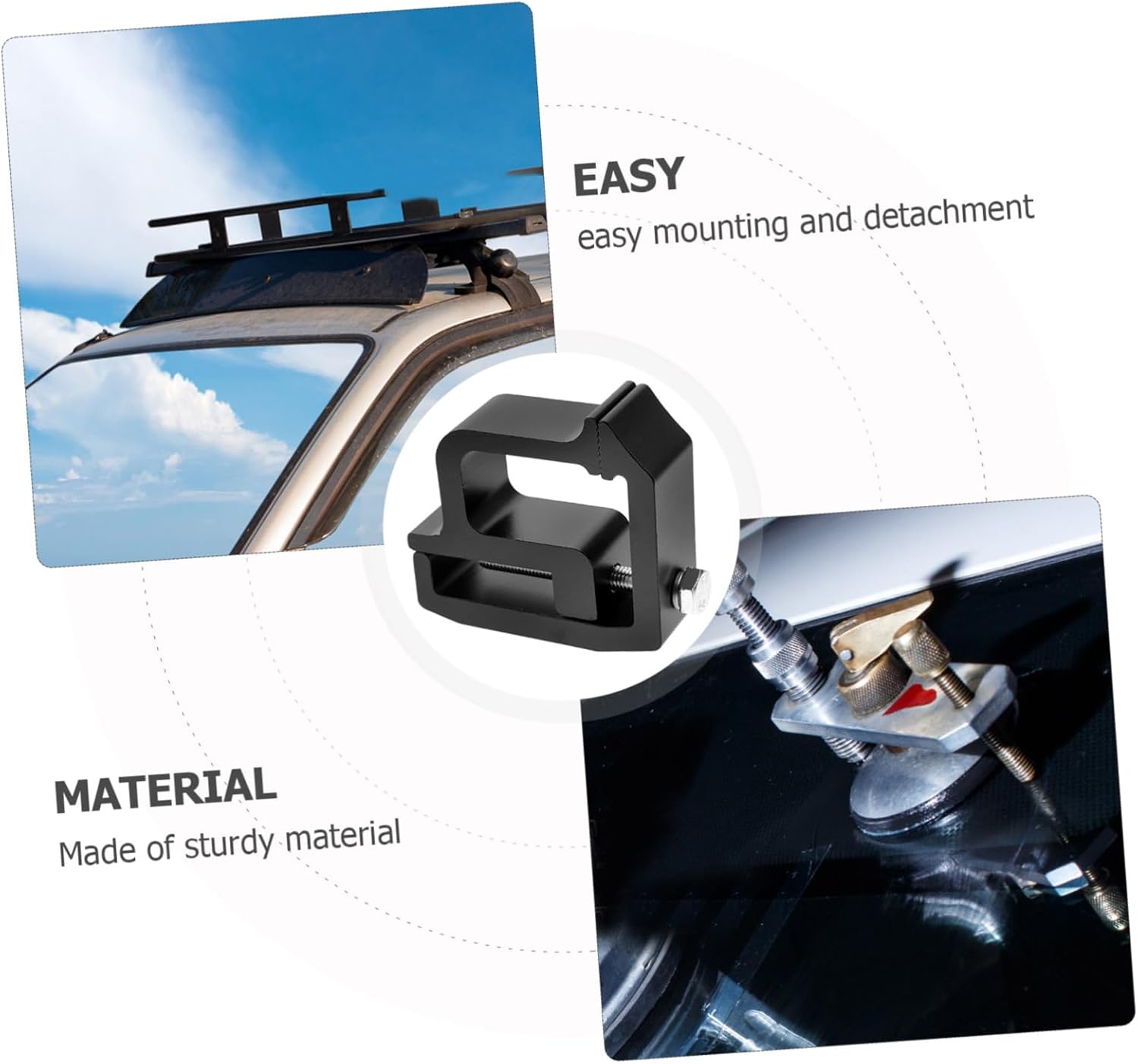 Gatuida 4pcs Clamp for Truck Topper Camper Shell Heavy Duty Clamps Truck Bed Cover