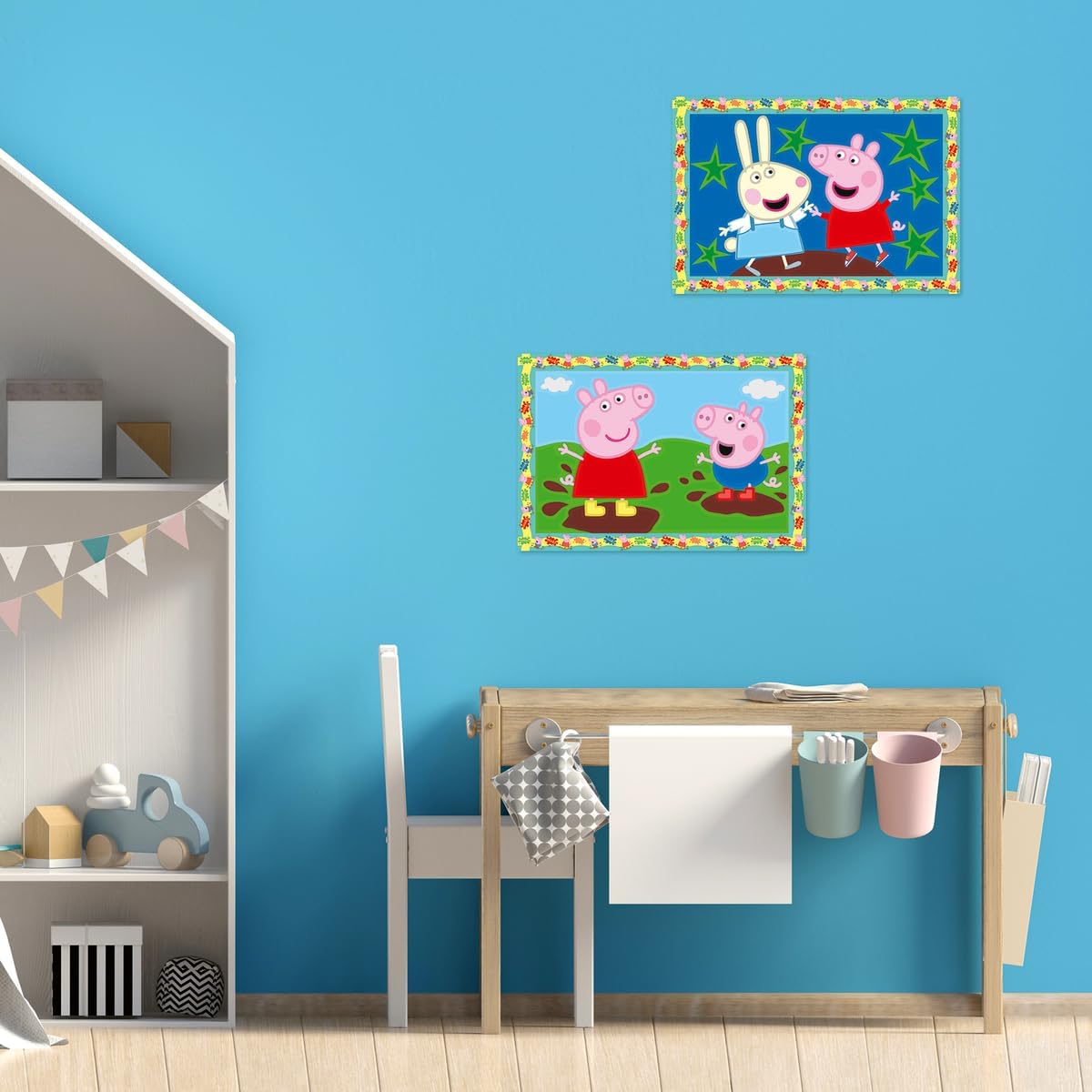 Ravensburger CreArt Peppa Pig Paint by Numbers Kit for Kids - 25969 - Painting Arts and Crafts for Ages 5 and Up