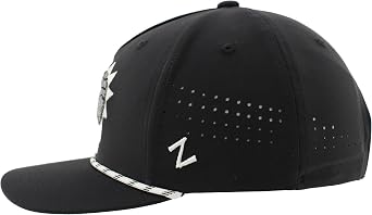 ZHATS NBA Unisex-Adult NBA Officially Licensed Rope Hat Snapback Performance Black
