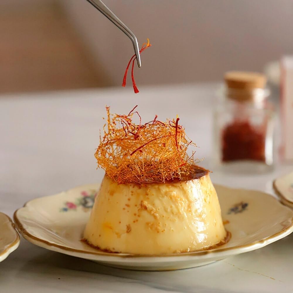 Azafrán en Hebras Ecológico Español (Cat. I - ISO 3236). Sabor en Estado Puro. Especias para cocinar. Azafrán de Última Cosecha en Bote de Cristal (1, 1gr)