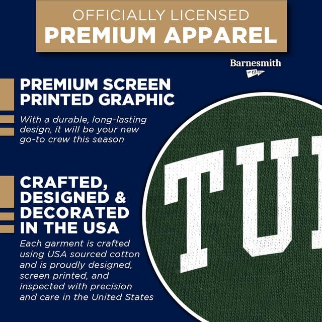 Image of Ivysport Crewneck Sweatshirt for College, Heritage Logo, Color, Adult Unisex